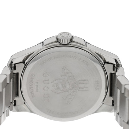Gucci Stainless Steel 27mm G-Timeless Charm Quartz Watch Black 4 of 4