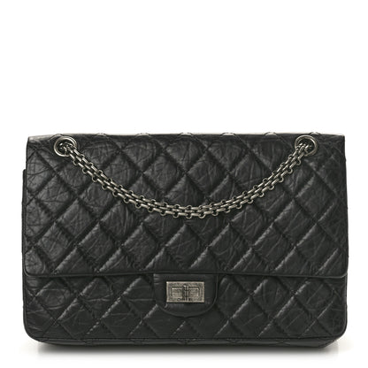 Chanel Aged Calfskin Quilted 2.55 Reissue 226 Flap Black 1 of 10