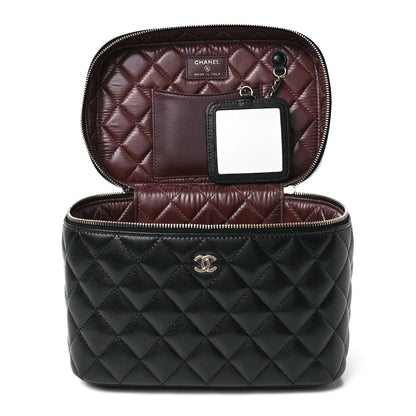 Chanel Caviar Quilted Large Vanity Pouch Black 6 of 13