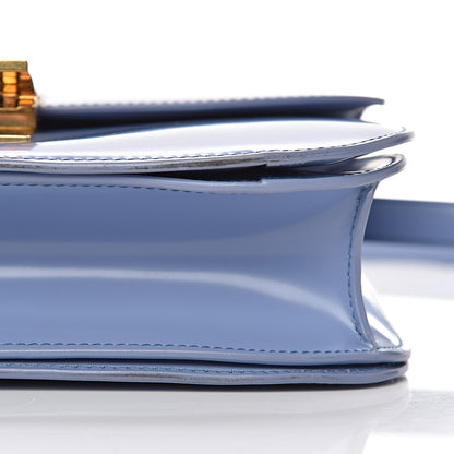 Celine Spazzolato Calfskin Medium Classic Box Flap Bag Porcelain 12 of 13