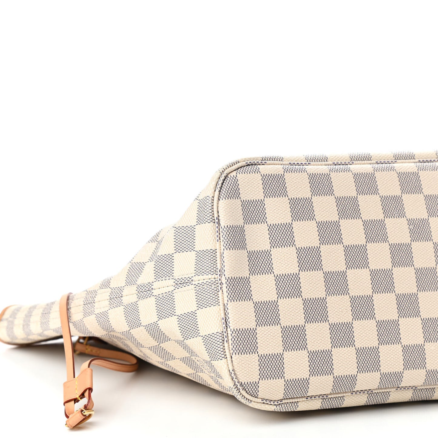 Damier Azur Neo Neverfull MM Rose Ballerine
