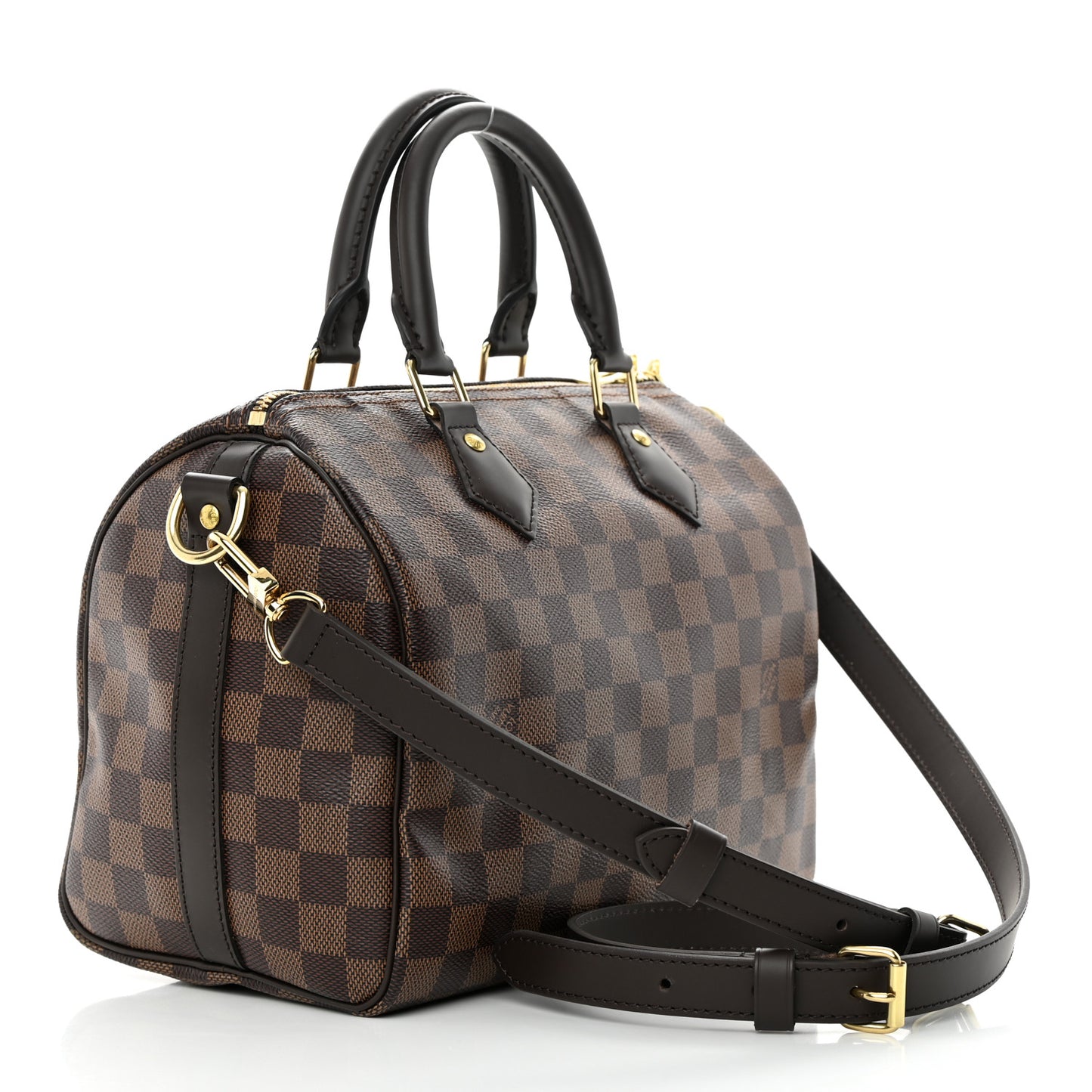 Damier Ebene Speedy Bandouliere 25
