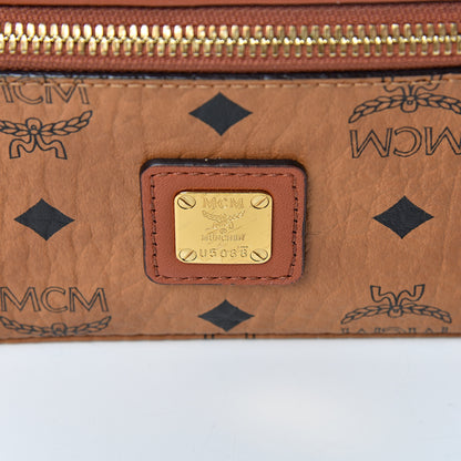 MCM Visetos Vanity Case Cognac 14 of 14