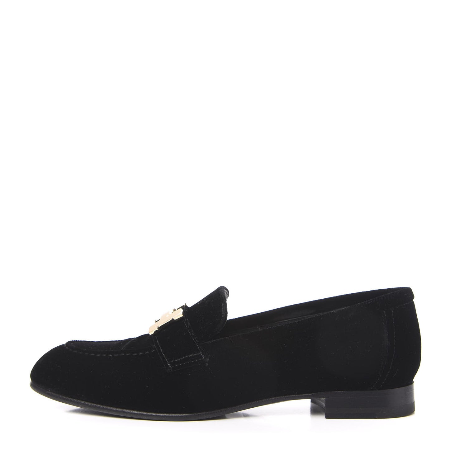 Velvet Womens Paris Loafers 35 Black