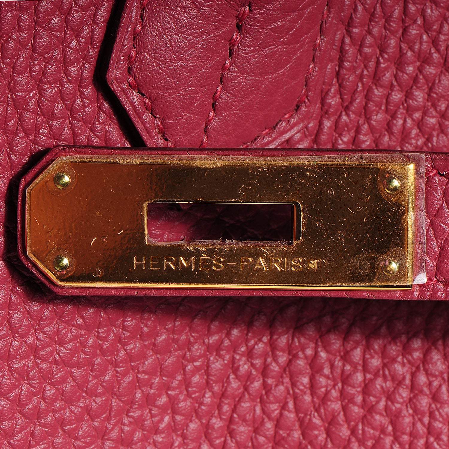 Hermes Taurillon Clemence Birkin 40 Bois de Rose 22 of 25