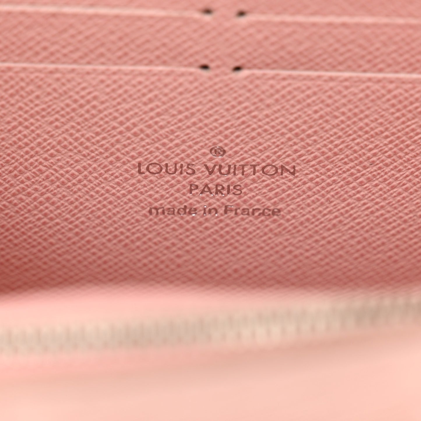 Epi Twist Belt Chain Wallet Rose Ballerine