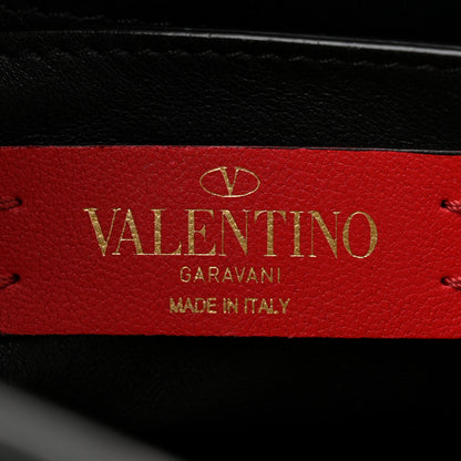 Valentino Garavani Smooth Calfskin Supervee Top Handle Bag Black 6 of 9