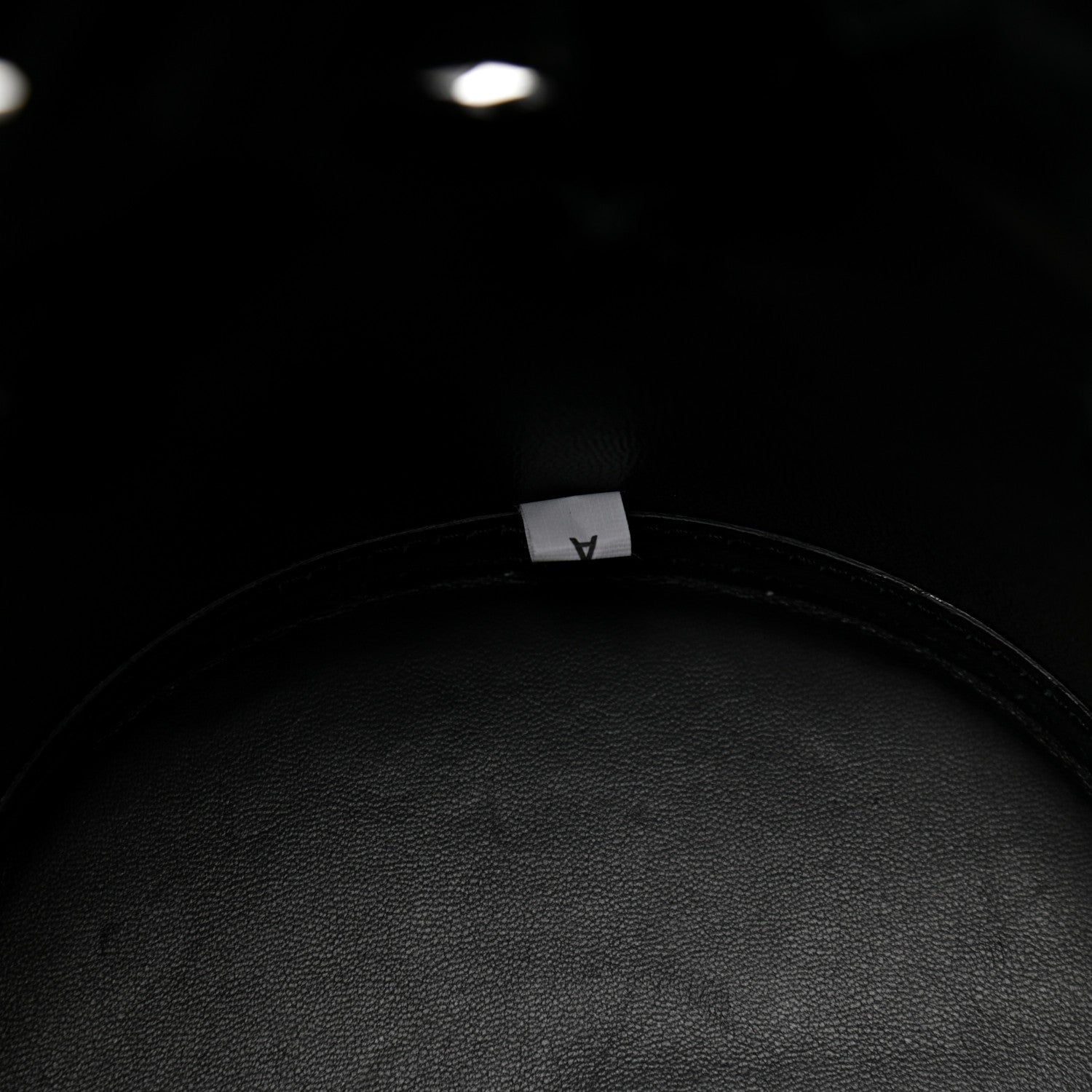 Prada Vitello Intreccio Bucket Bag Black 8 of 11