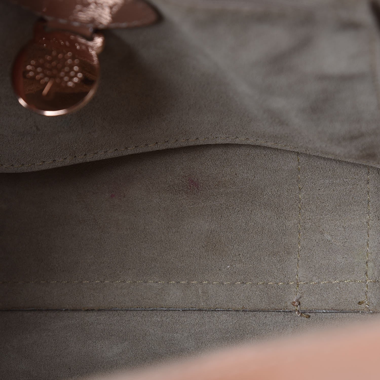 Mulberry Wrinkled Patent Small Bayswater Plaster Pink 8 of 9