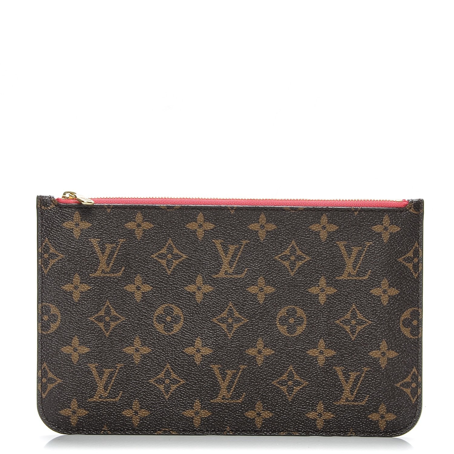 Louis Vuitton Monogram Neverfull MM GM Pochette Pink 1 of 6