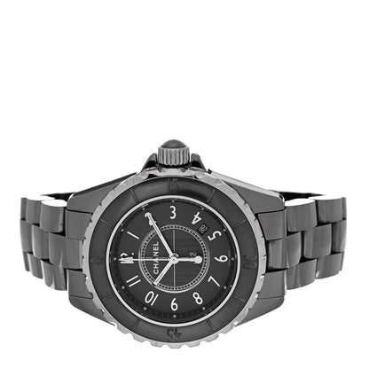 Chanel Titanium Ceramic 33mm J12 Chromatic Quartz Watch 2 of 4