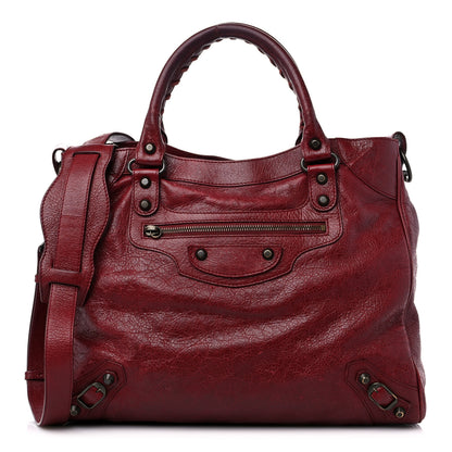 Balenciaga Agneau Classic Hardware Velo Rouge Cerise 1 of 14