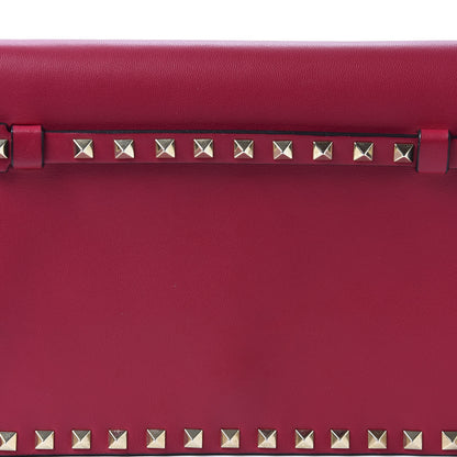 Valentino Garavani Nappa Rockstud Wristlet Clutch Cyclamin 8 of 8