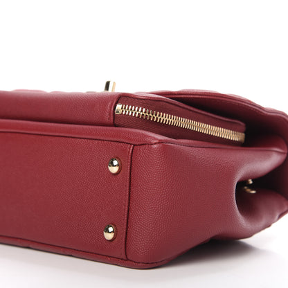 Chanel Caviar Quilted Medium Business Affinity Flap Burgundy 7 of 11