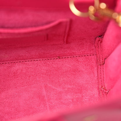 Saint Laurent Calfskin Nano Sac De Jour Lipstick Fuchsia 7 of 13
