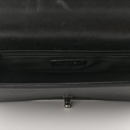 Chanel Lambskin Quilted New Medium Boy Flap Black 5 of 12