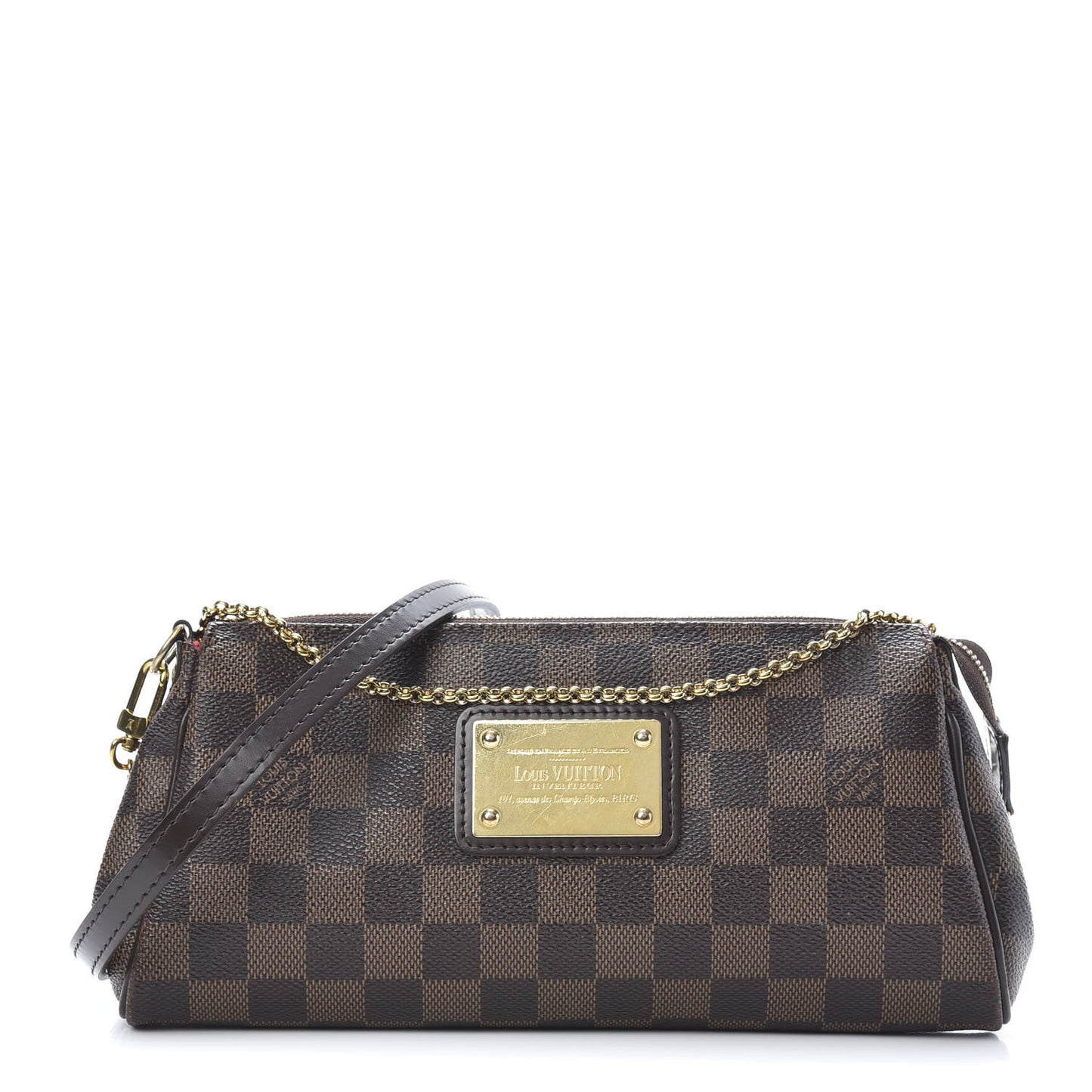 Damier Ebene Eva Clutch