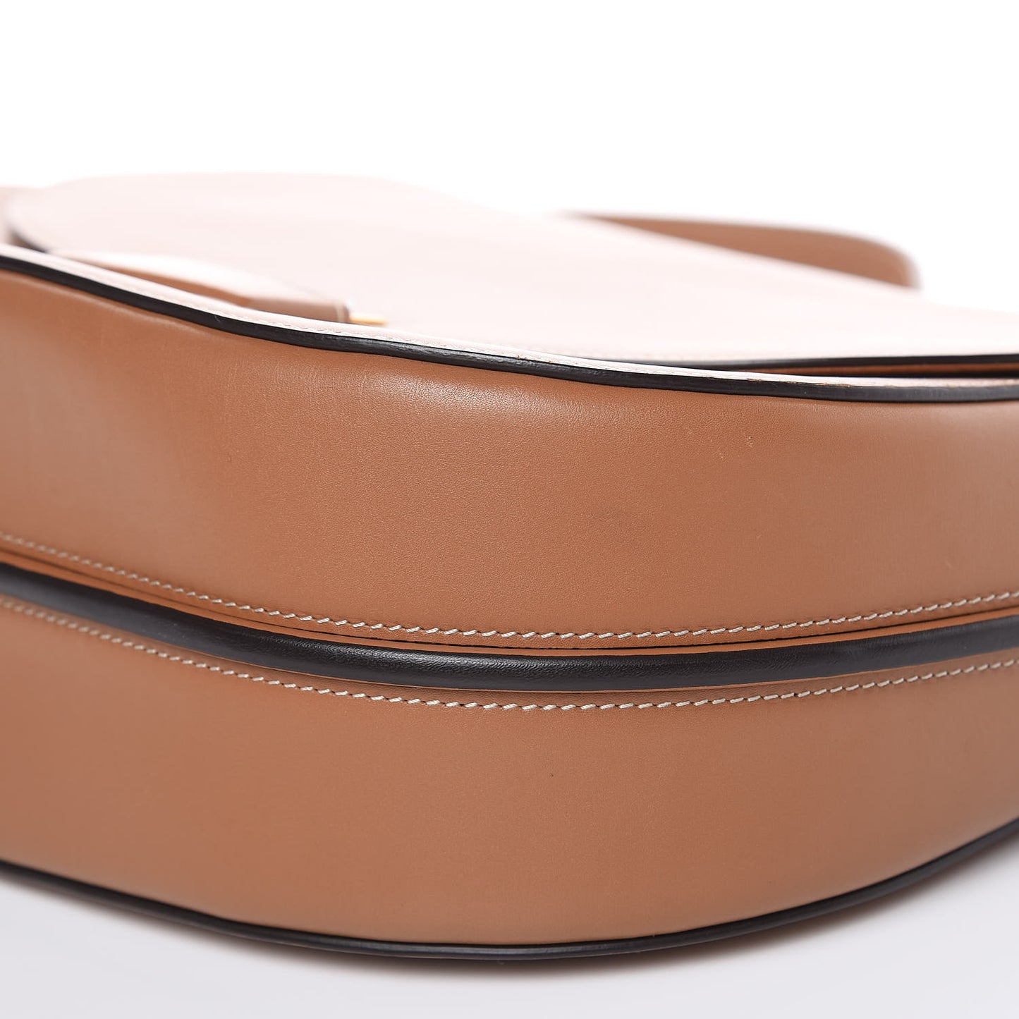 Palmelato Calfskin Medium Trotteur Tan