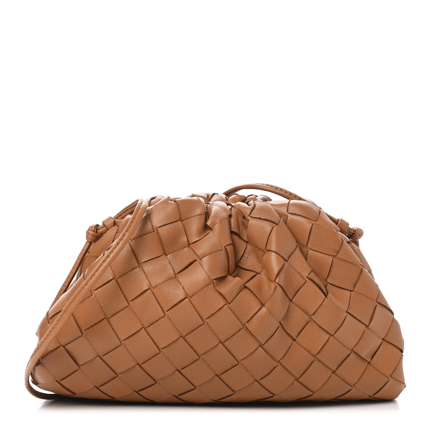 Bottega Veneta Nappa Intrecciato The Mini Pouch Carmel 1 of 10