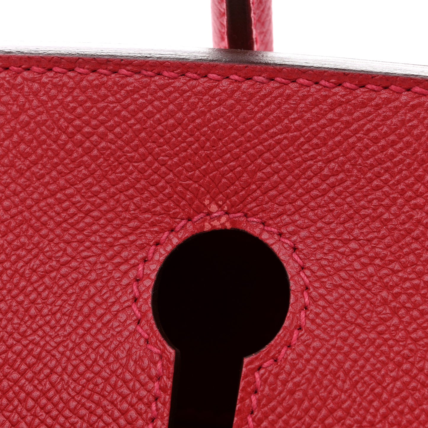 Epsom Birkin 30 Rouge Casaque