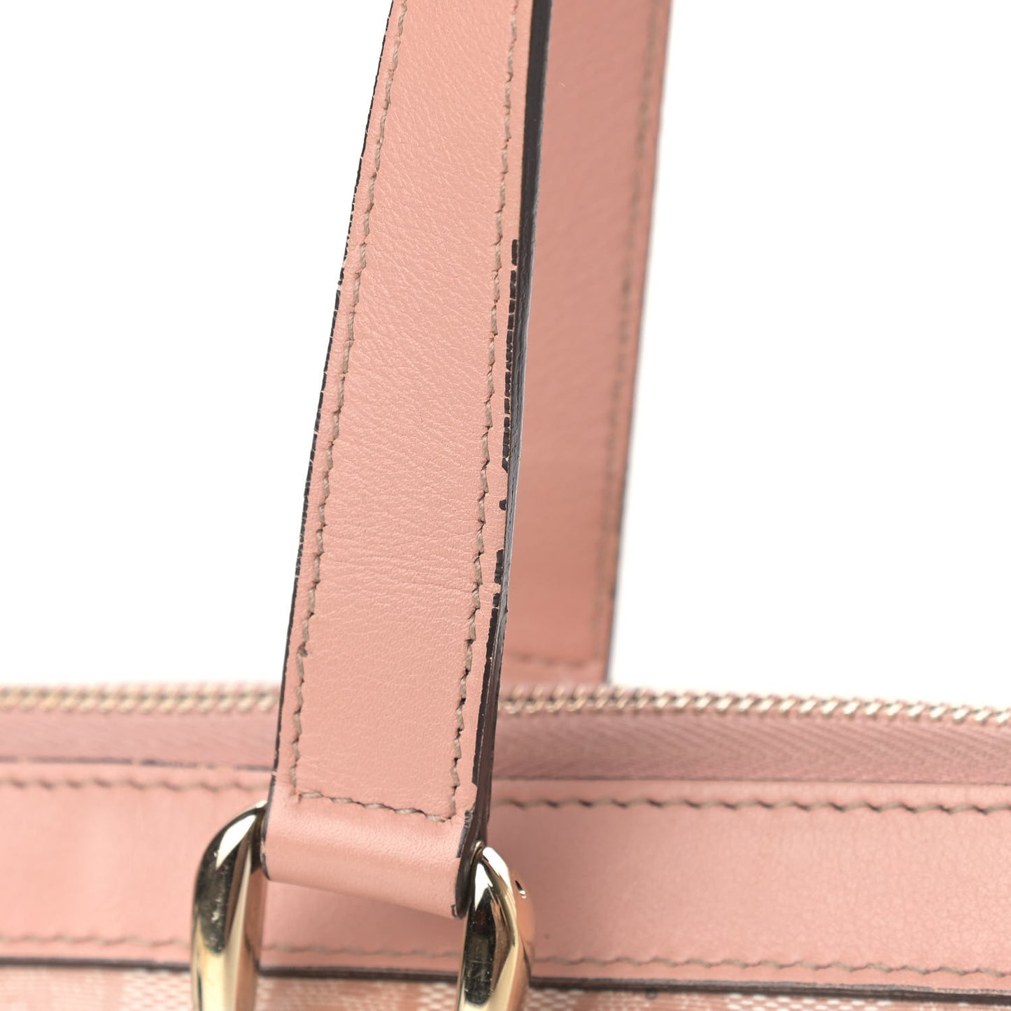 Crystal Monogram Medium Abbey Tote Blush