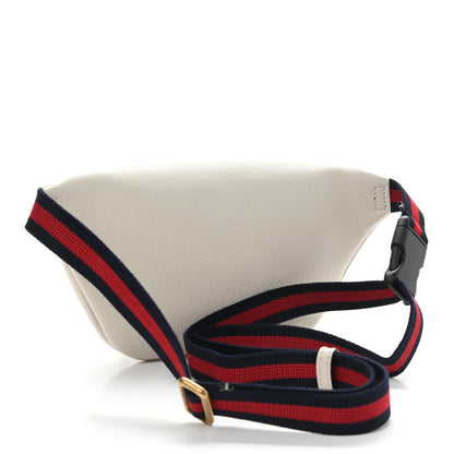 Gucci Grained Calfskin Small Logo Belt Bag White 3 of 9