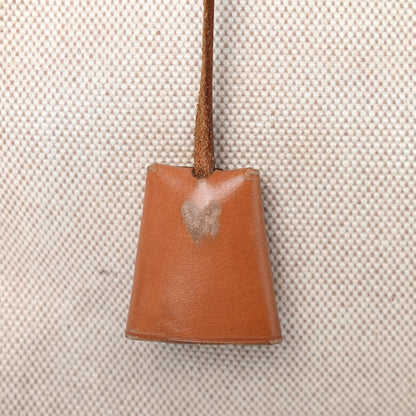 Hermes Toile Vache Calfskin Herbag 30 PM Natural 15 of 16