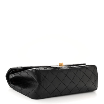 Chanel Aged Calfskin Quilted 2.55 Reissue 225 Flap Black 4 of 11