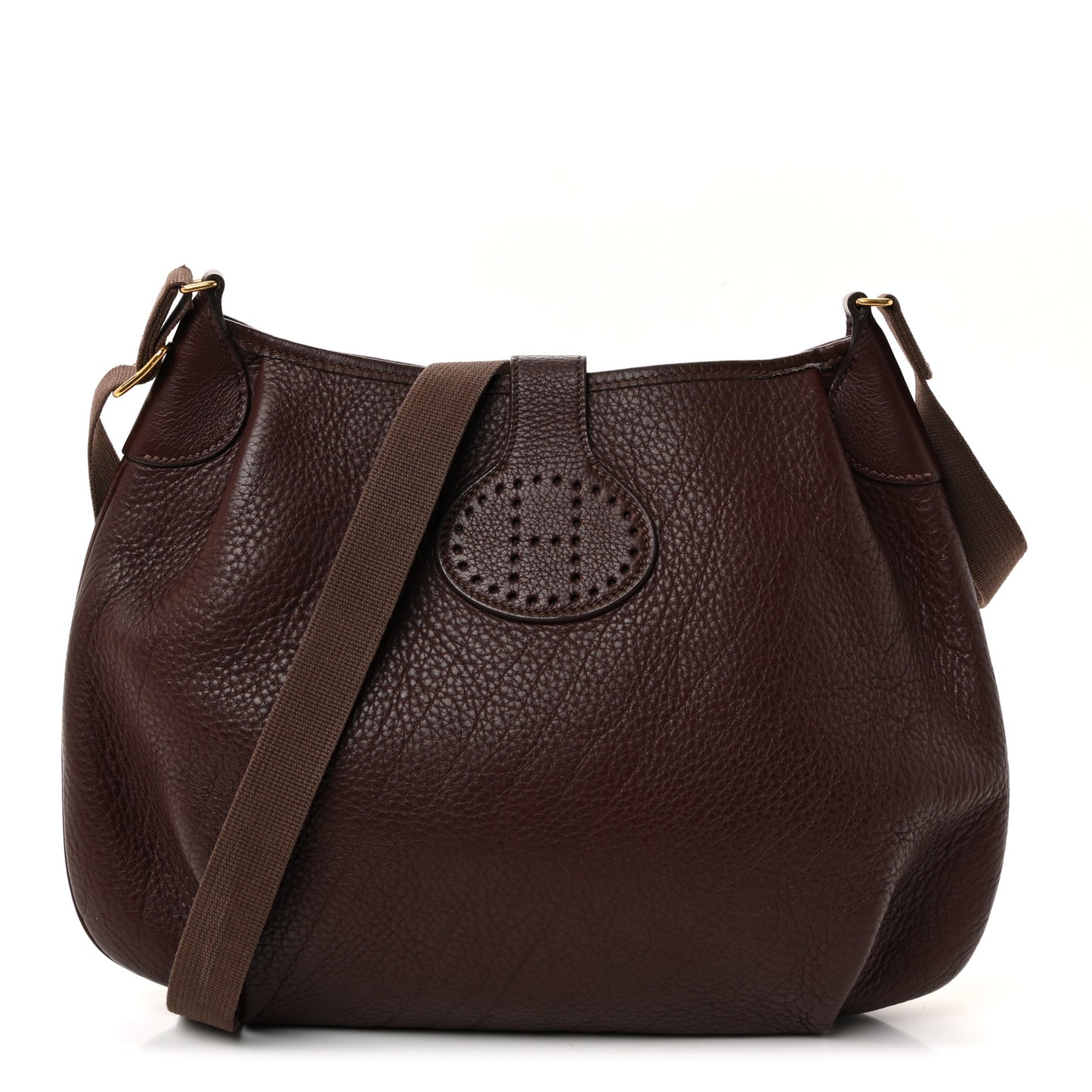 Togo Rodeo Shoulder Bag Chocolate