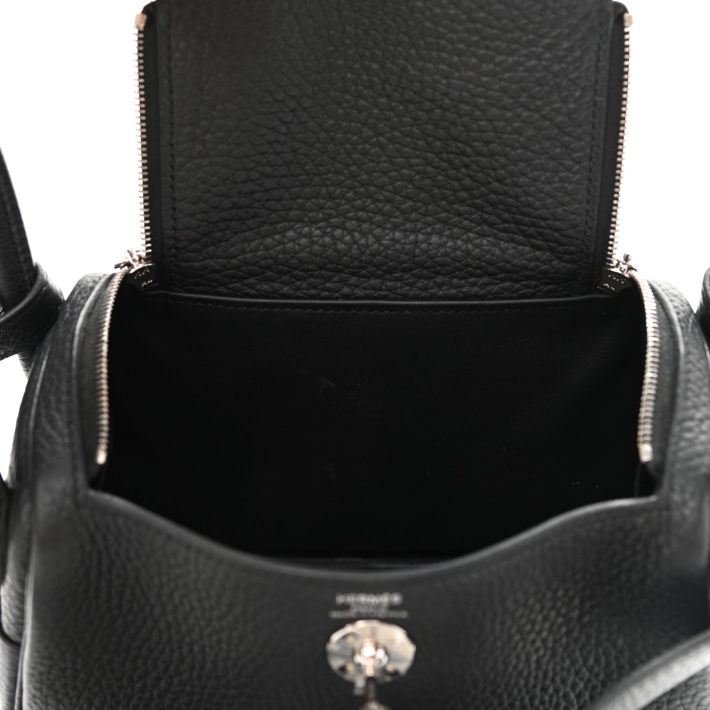 Taurillon Clemence Mini Lindy 20 Black