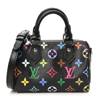 Louis Vuitton LV X TM Monogram Multicolor Nano Speedy Black 1 of 10