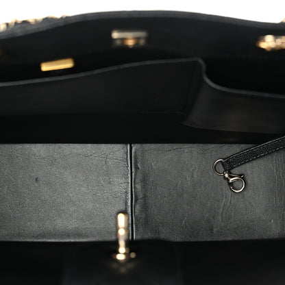 Chanel Caviar Quilted Large CC Shopping Tote Black 9 of 21