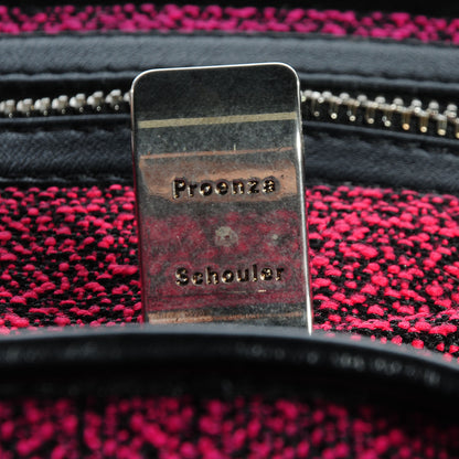 Proenza Schouler Tweed Leather PS1 Medium Satchel Pink 8 of 11