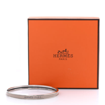 Hermes Enamel Uni Bangle Marron Glace 6 of 6