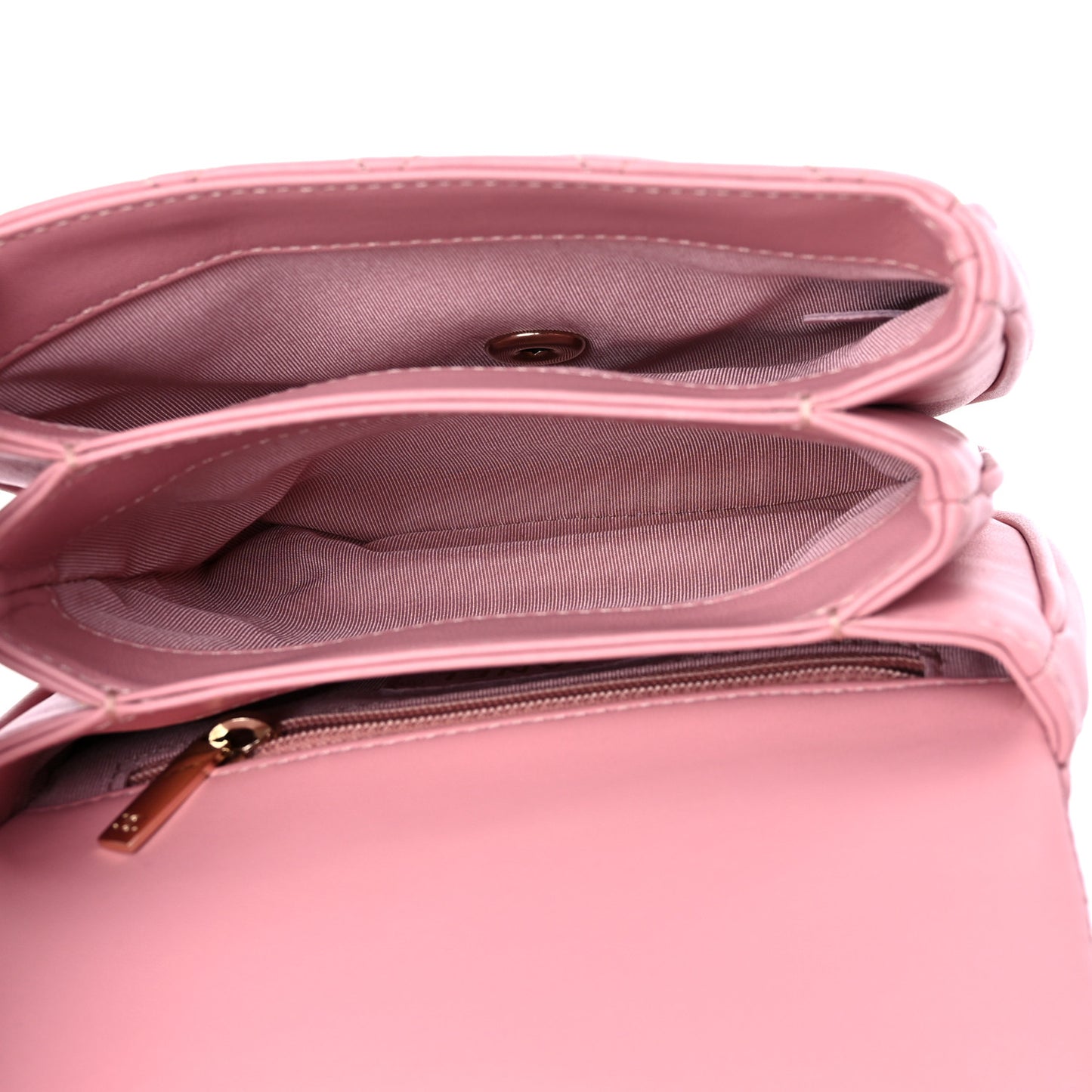 Lambskin Quilted Mini Citizen Chic Flap Pink