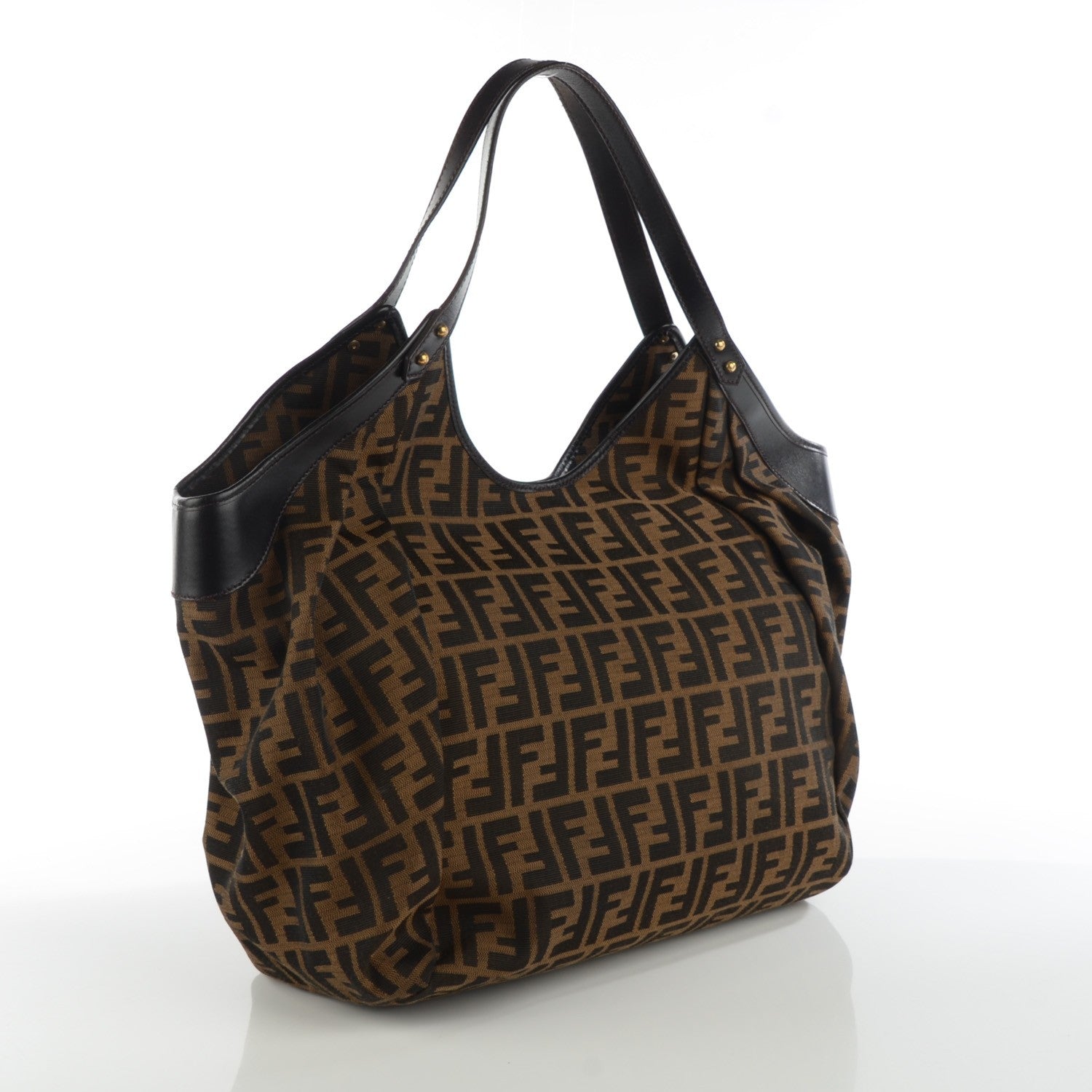 Fendi Zucca Large Chef Tote Tobacco 3 of 8