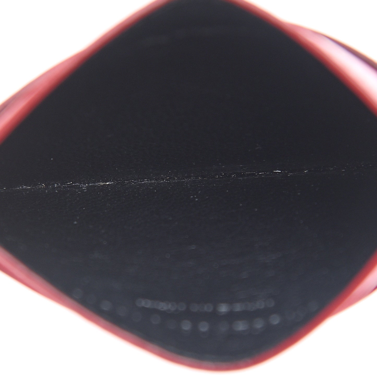 Textured Calfskin Belle De Jour Card Case Red