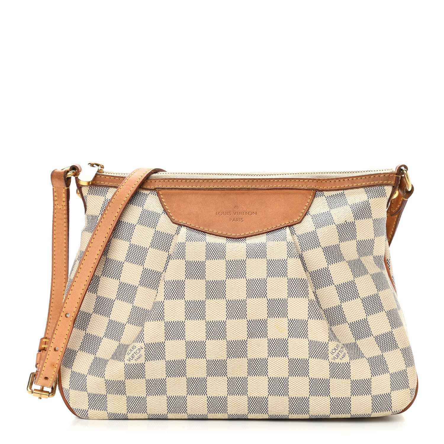Louis Vuitton Damier Azur Siracusa MM 1 of 16