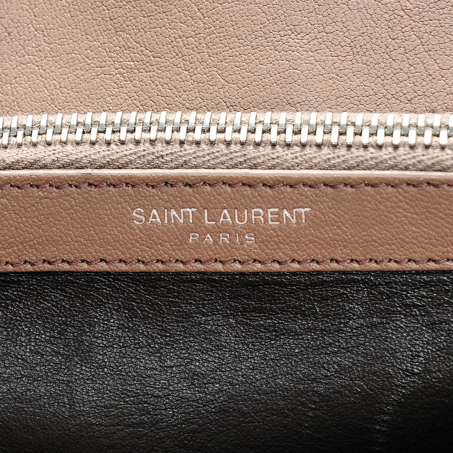 Sheepskin Matelasse Chevron Monogram Medium College Bag Fard