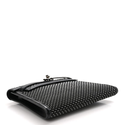 Hermes Crinoline Kelly Crutch Clutch Black 4 of 9