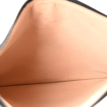 Gucci Calfskin Matelasse Large GG Marmont Zip Pouch Black 5 of 9