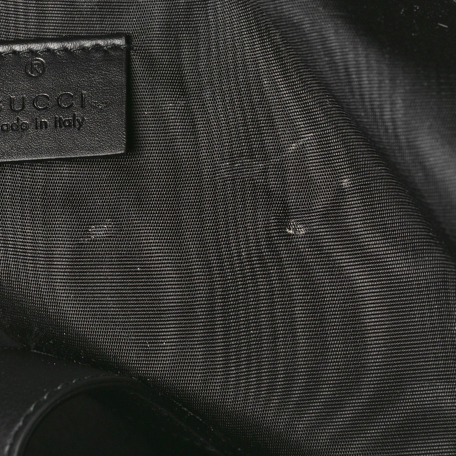 Gucci X SEGA Calfskin GUCCY Stars Dome Backpack Black Gold 6 of 10