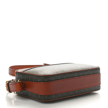 Saint Laurent Canvas Smooth Calfskin Le Monogramme Camera Bag Chestnut 4 of 10