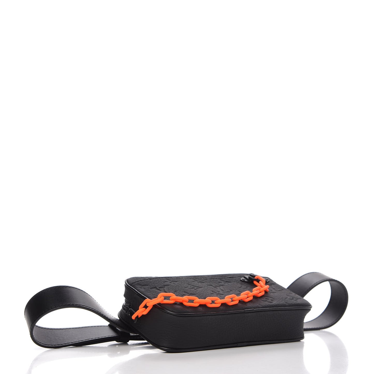 Taurillon Monogram Uniformes Solar Ray Soft Pochette Volga Belt Bag Black