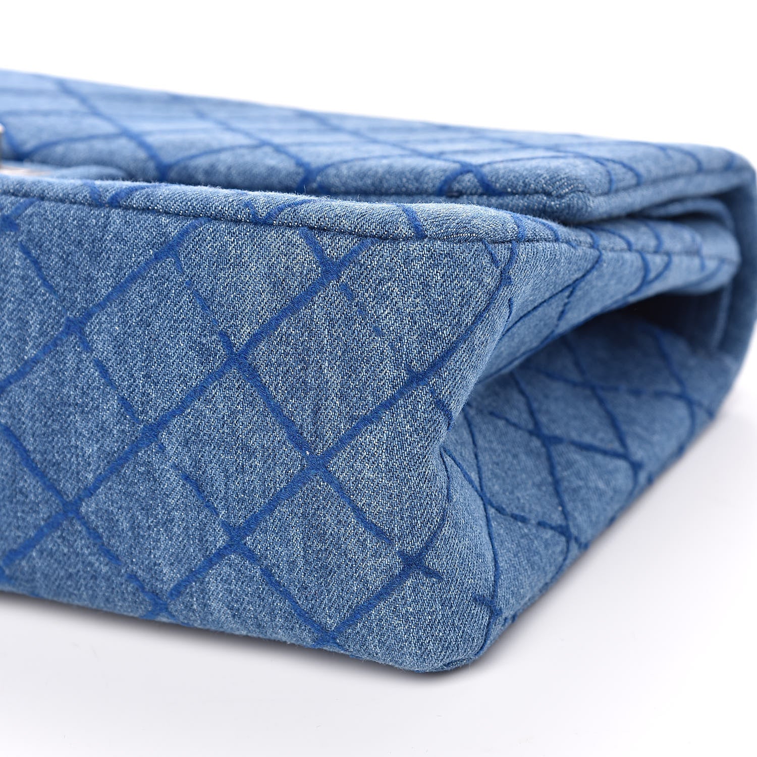 Chanel Denim Quilted 2.55 Reissue 226 Flap Blue 9 of 10