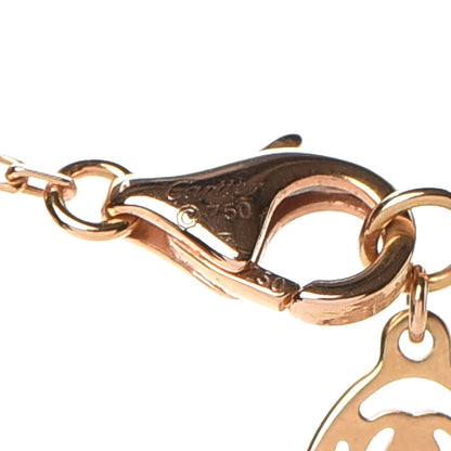 Cartier 18K Pink Gold Diamond LM D'Amour Pendant Necklace 5 of 7
