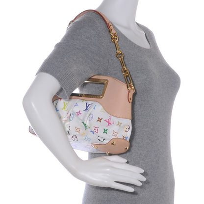 Louis Vuitton Monogram Multicolor Judy PM White 2 of 8