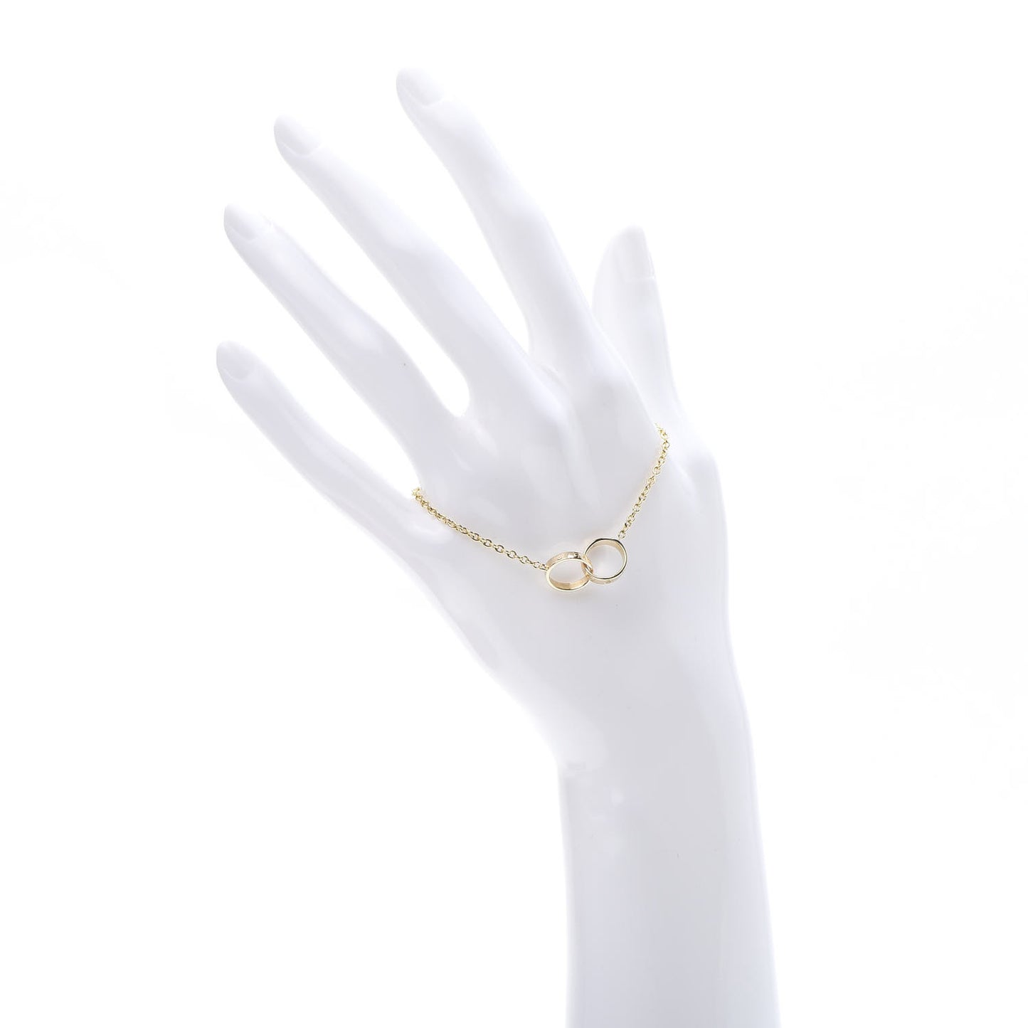 18K Yellow Gold Interlocking LOVE Bracelet