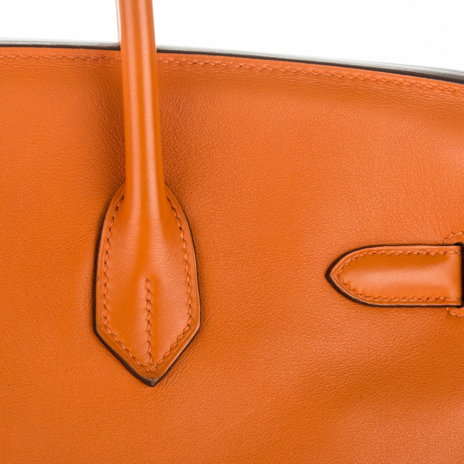 Hermes Swift Birkin 35 Orange 8 of 27