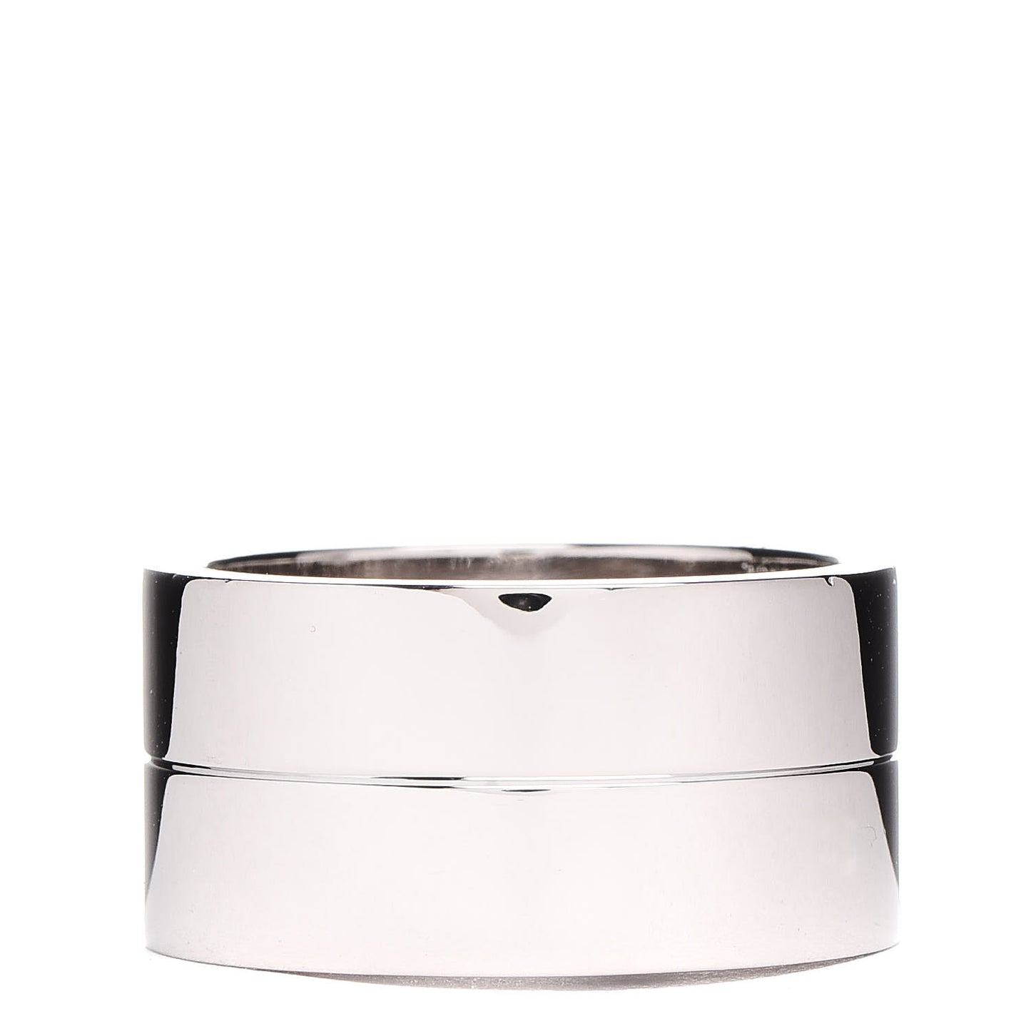 18K White Gold 12mm Wide LOVE Ring 61 9.5